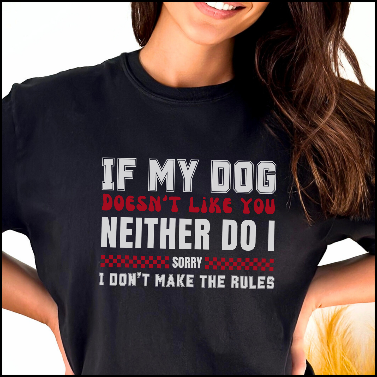 If My Dog Doesn't Like You Dog Lover Graphic T-Shirt