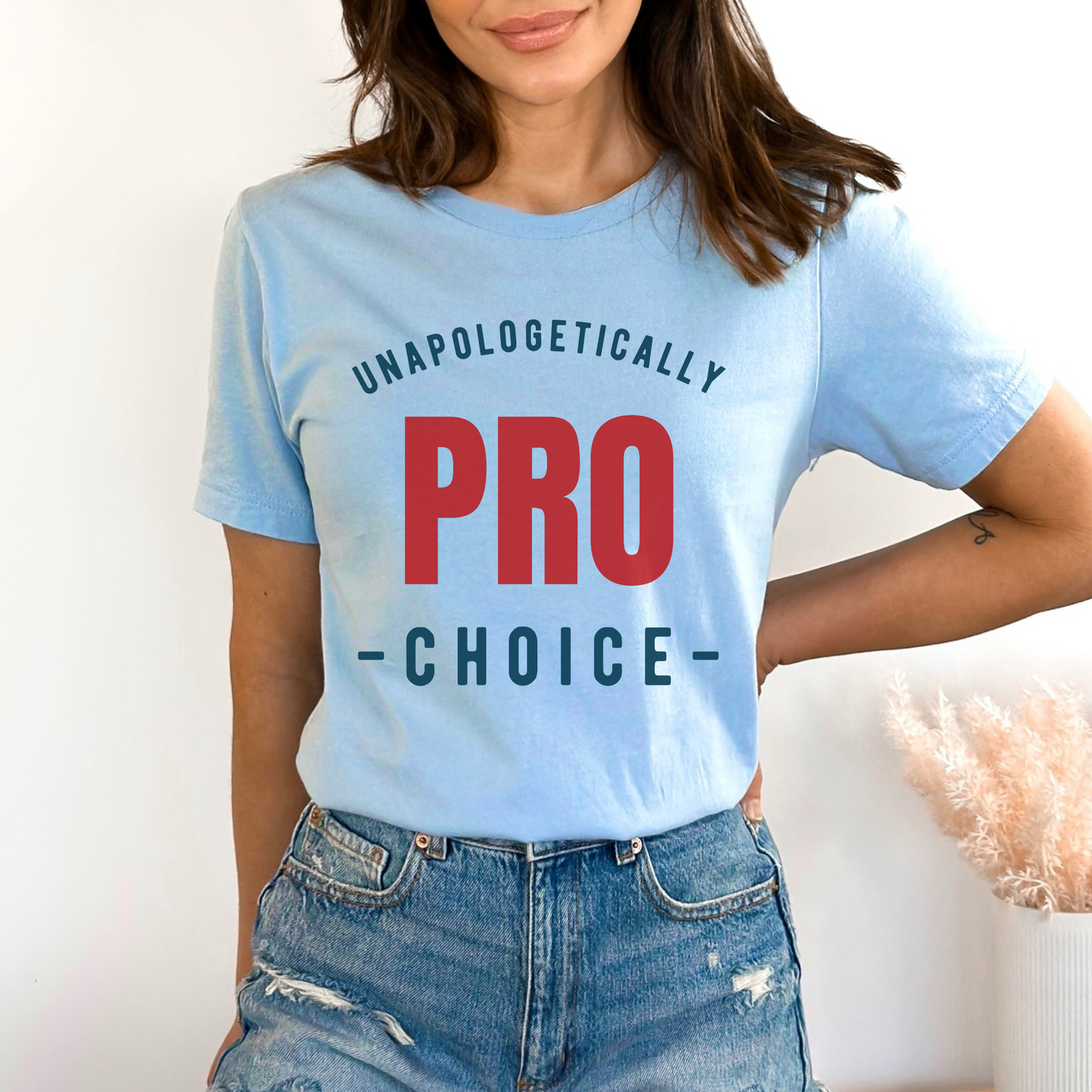 Unapologetically Pro Choice Athletic T-Shirt