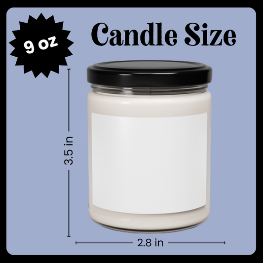 "I Sleep Around" — Funny Camping Scented Soy Candle