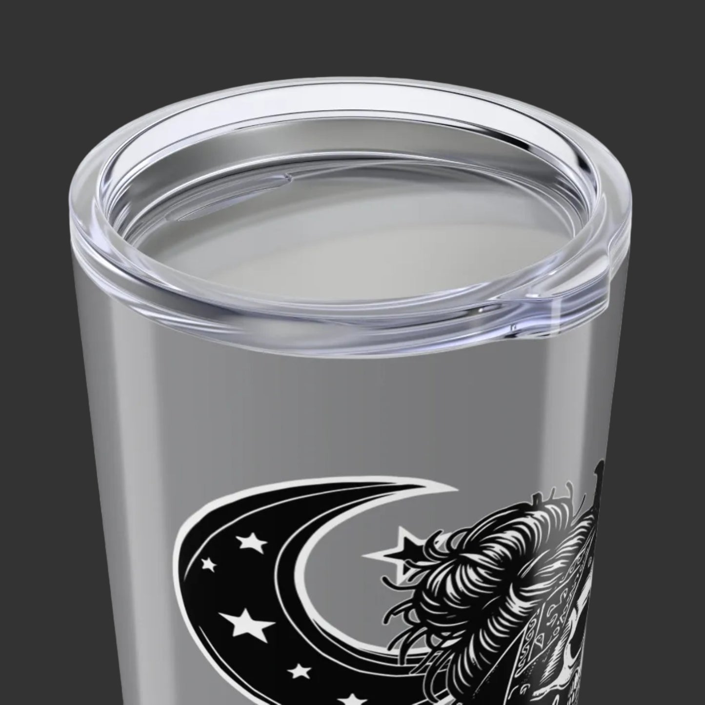 Mourning Latte Skeleton Tumbler 20 oz