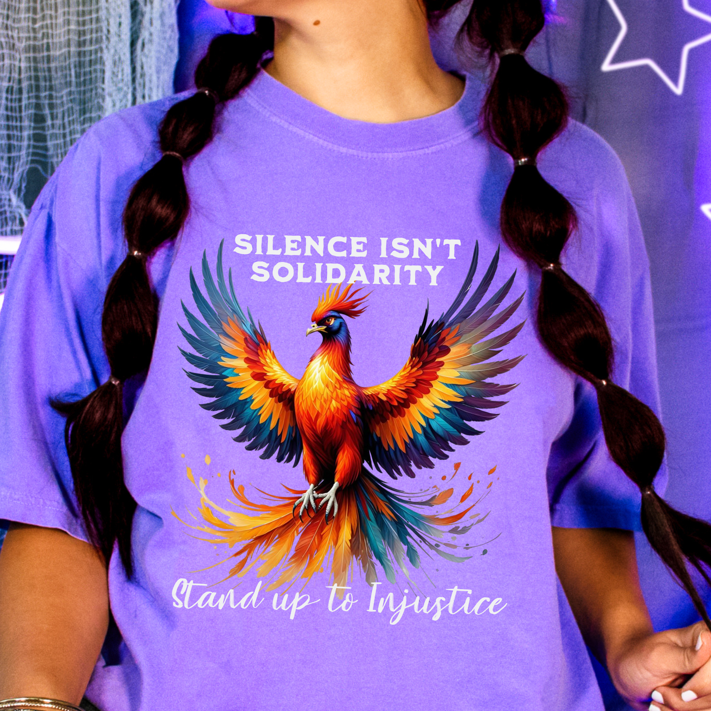 Social Justice Activism Phoenix Graphic T-Shirt