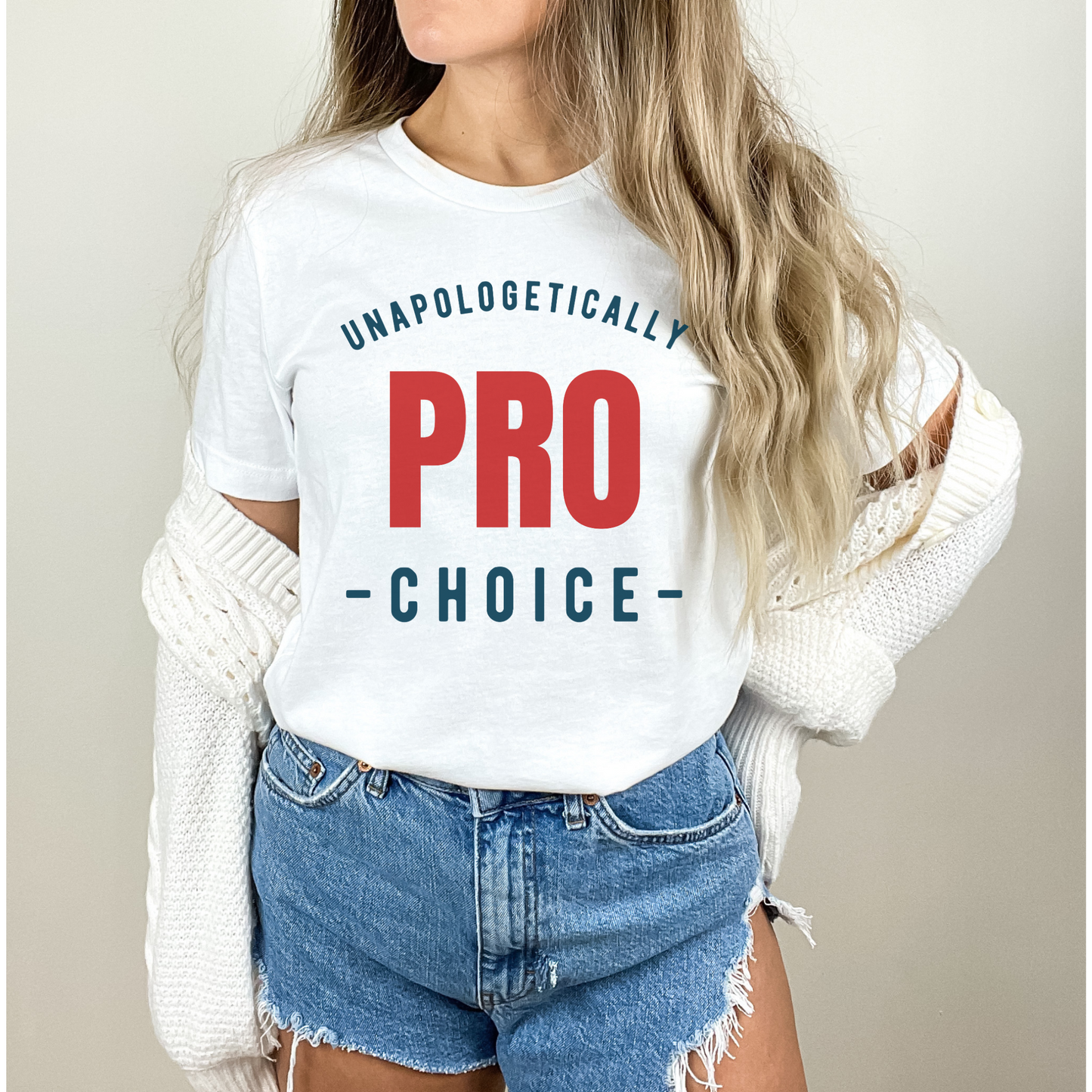 Unapologetically Pro Choice Athletic T-Shirt