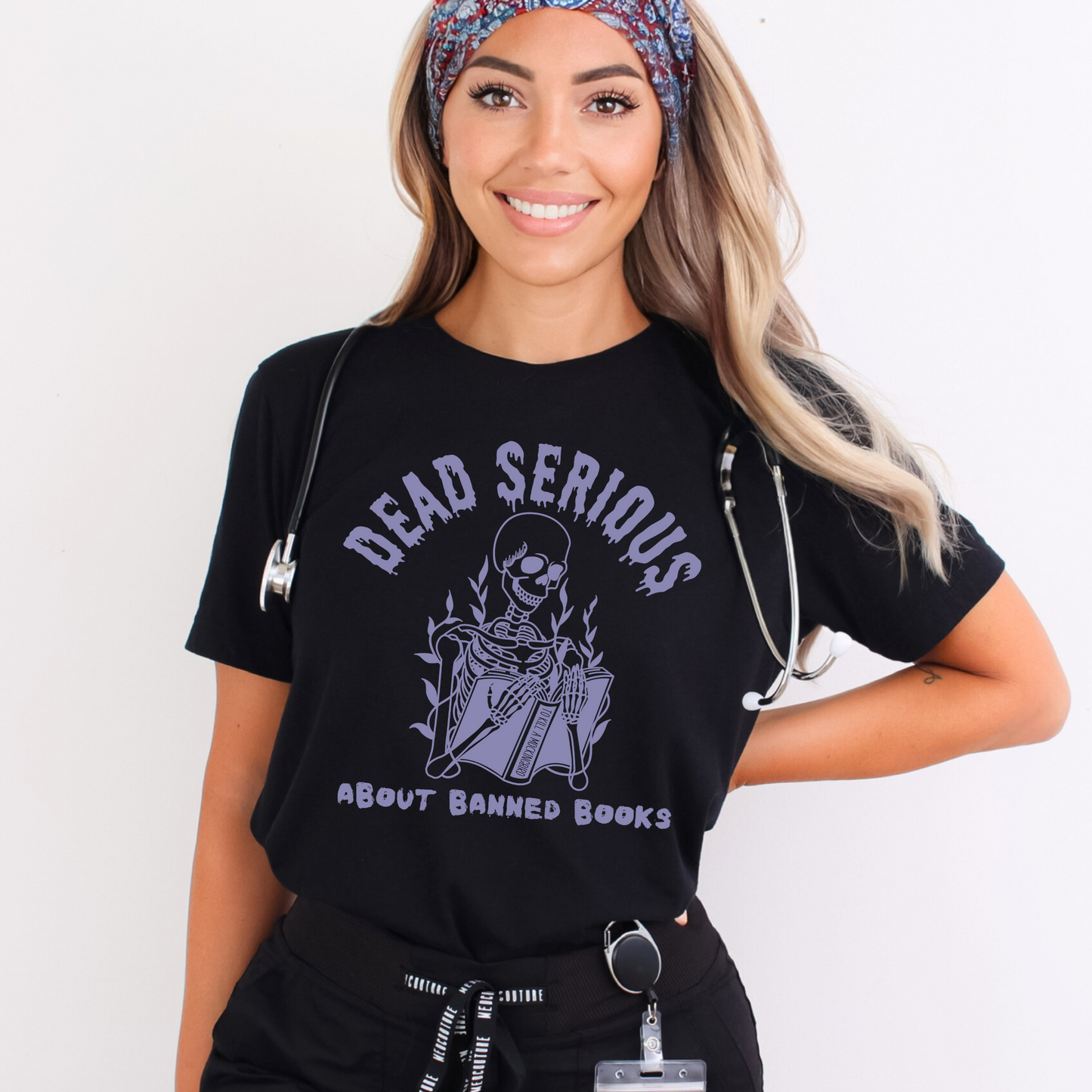 Dead Serious about Banned Books Comfort Colors T-Shirt
