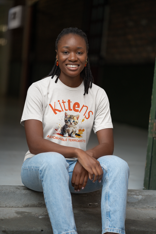 Kittens Adorable Terrorists Tee