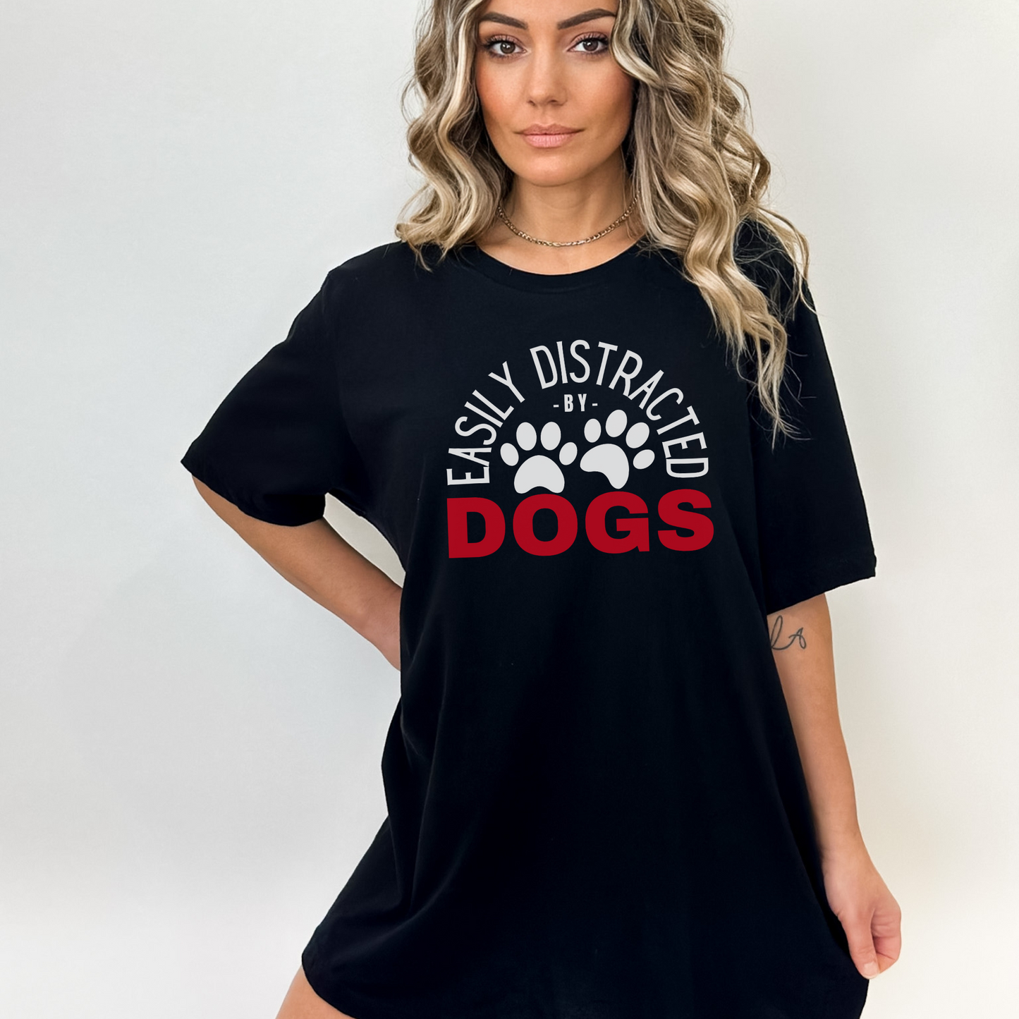 Easily Distracted by Dogs T-Shirt