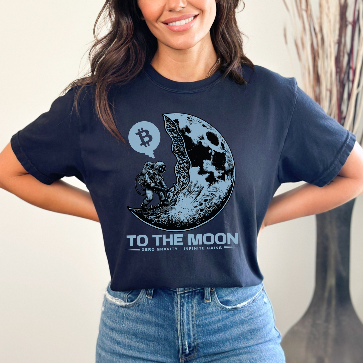 Crypto to the Moon T-shirt