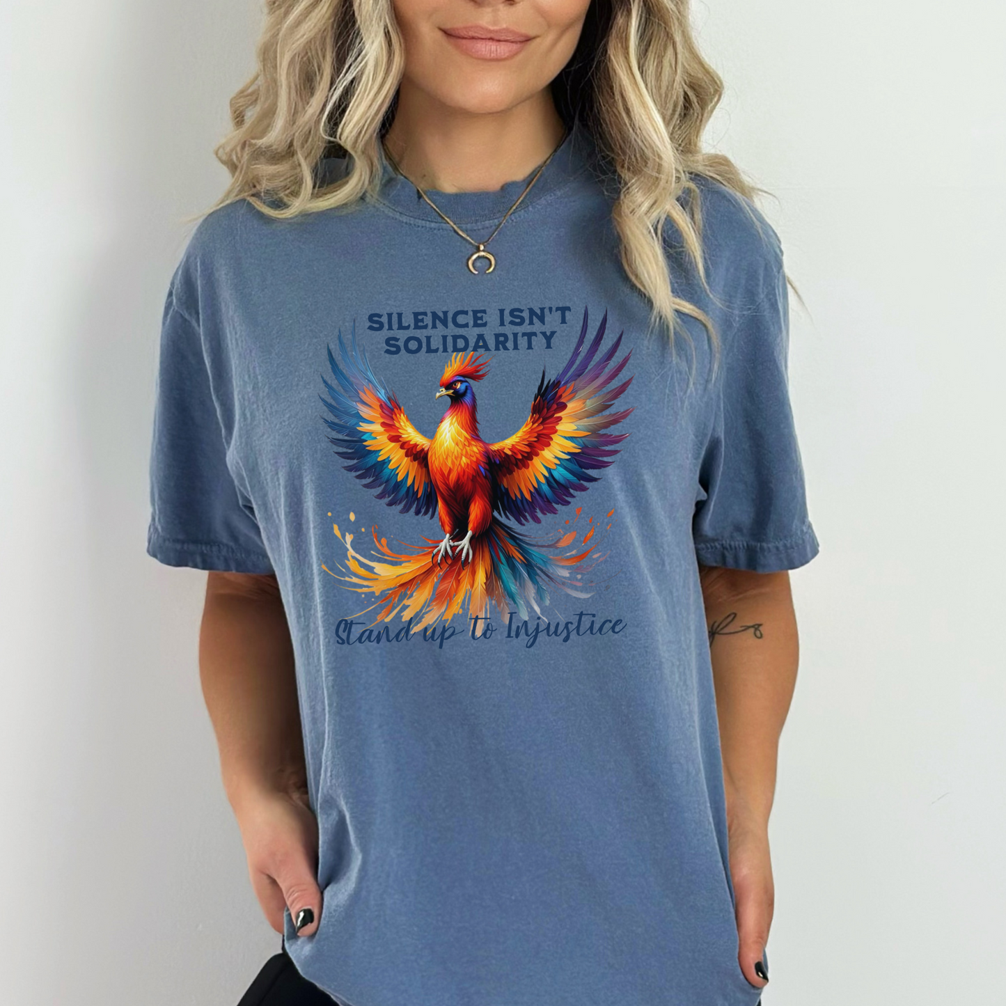 Social Justice Activism Phoenix Graphic T-Shirt
