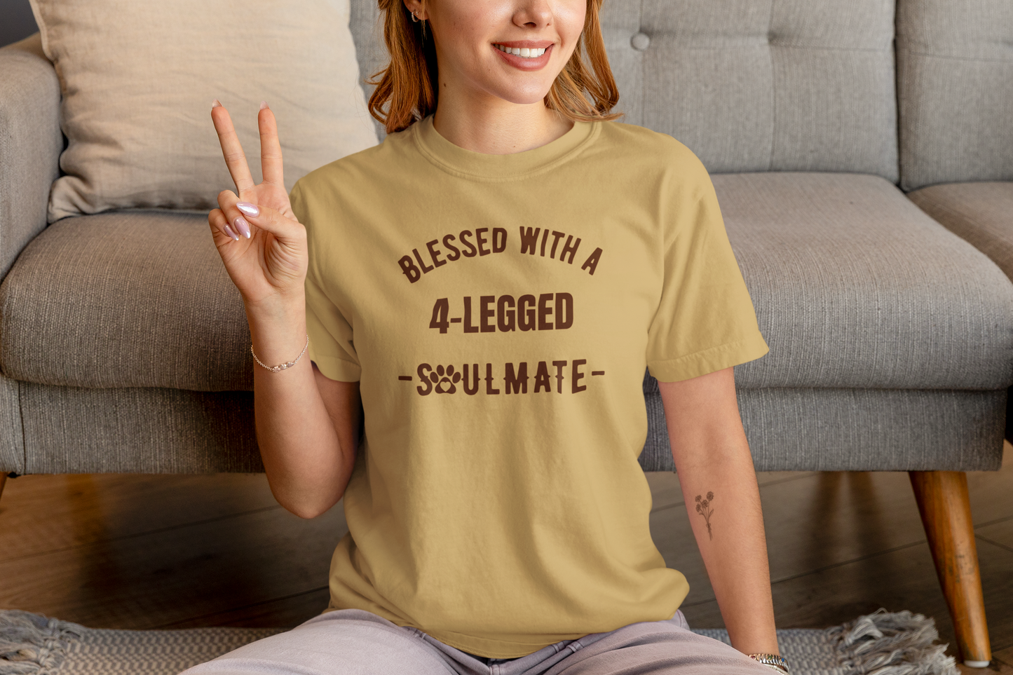 Blessed with a 4-Legged Soulmate T-Shirt