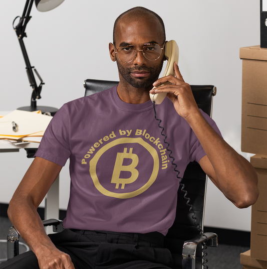 Powered by Blockchain Graphic T-Shirt