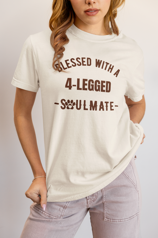 Blessed with a 4-Legged Soulmate T-Shirt
