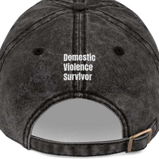 "My Scars Are Proof I Survived" — Personalized Survivor Vintage Embroidered Cap