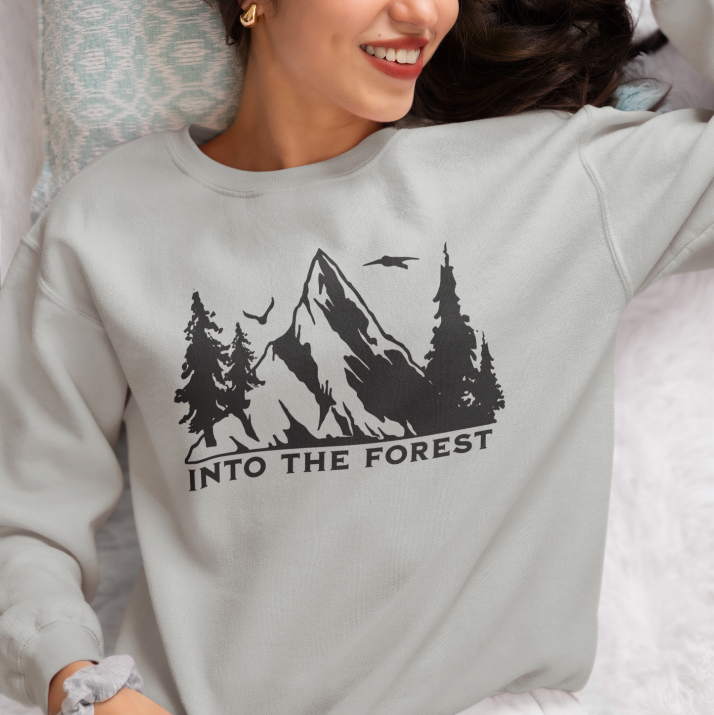 Into the Forest Crewneck Sweatshirt