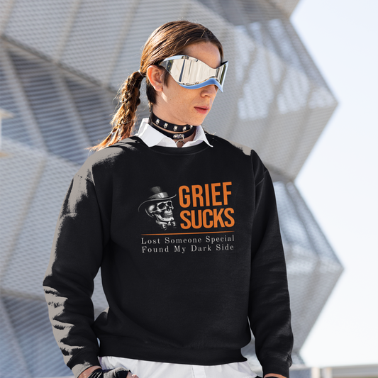 Lost Someone Special Found My Dark Side Grief Sweatshirt