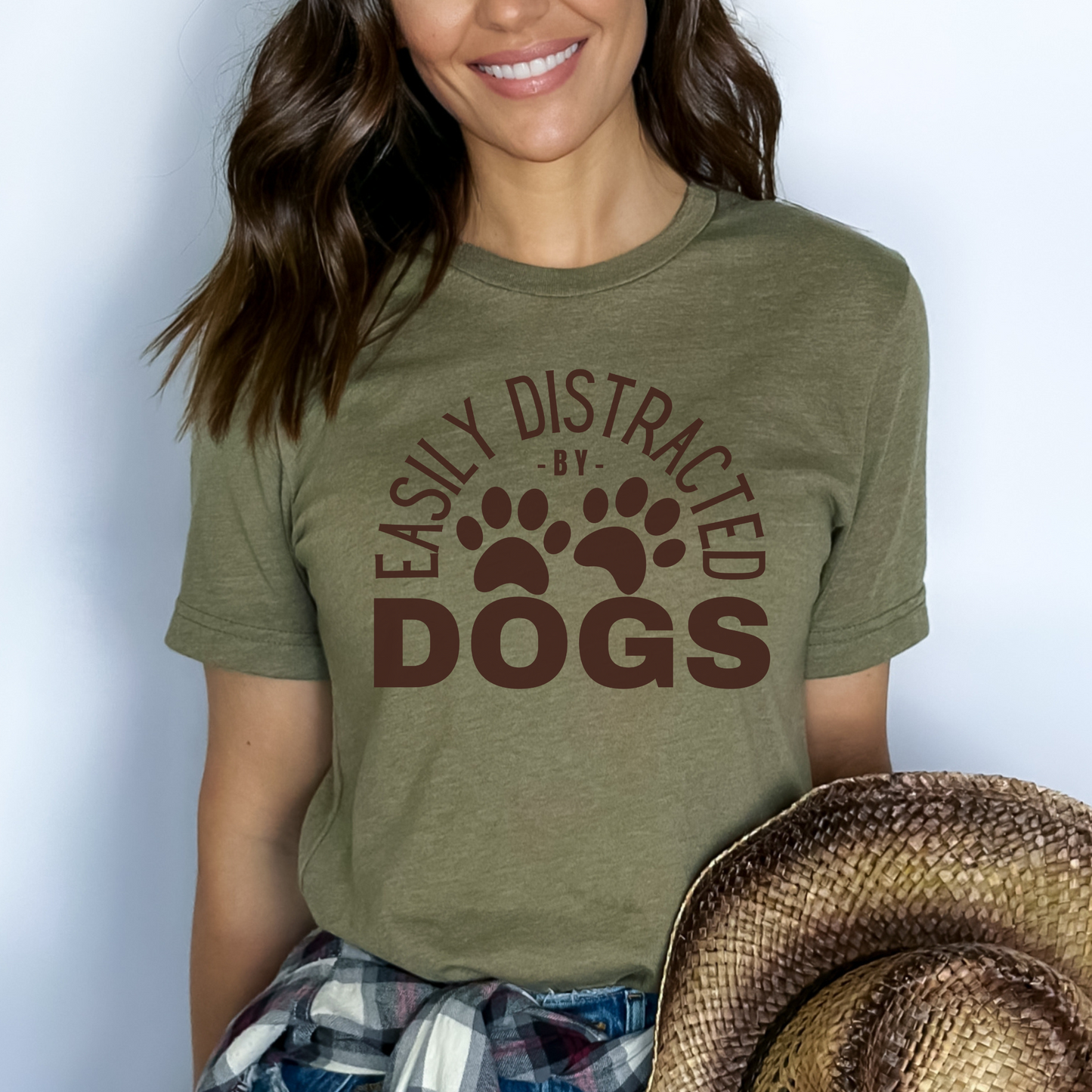 Easily Distracted by Dogs T-Shirt