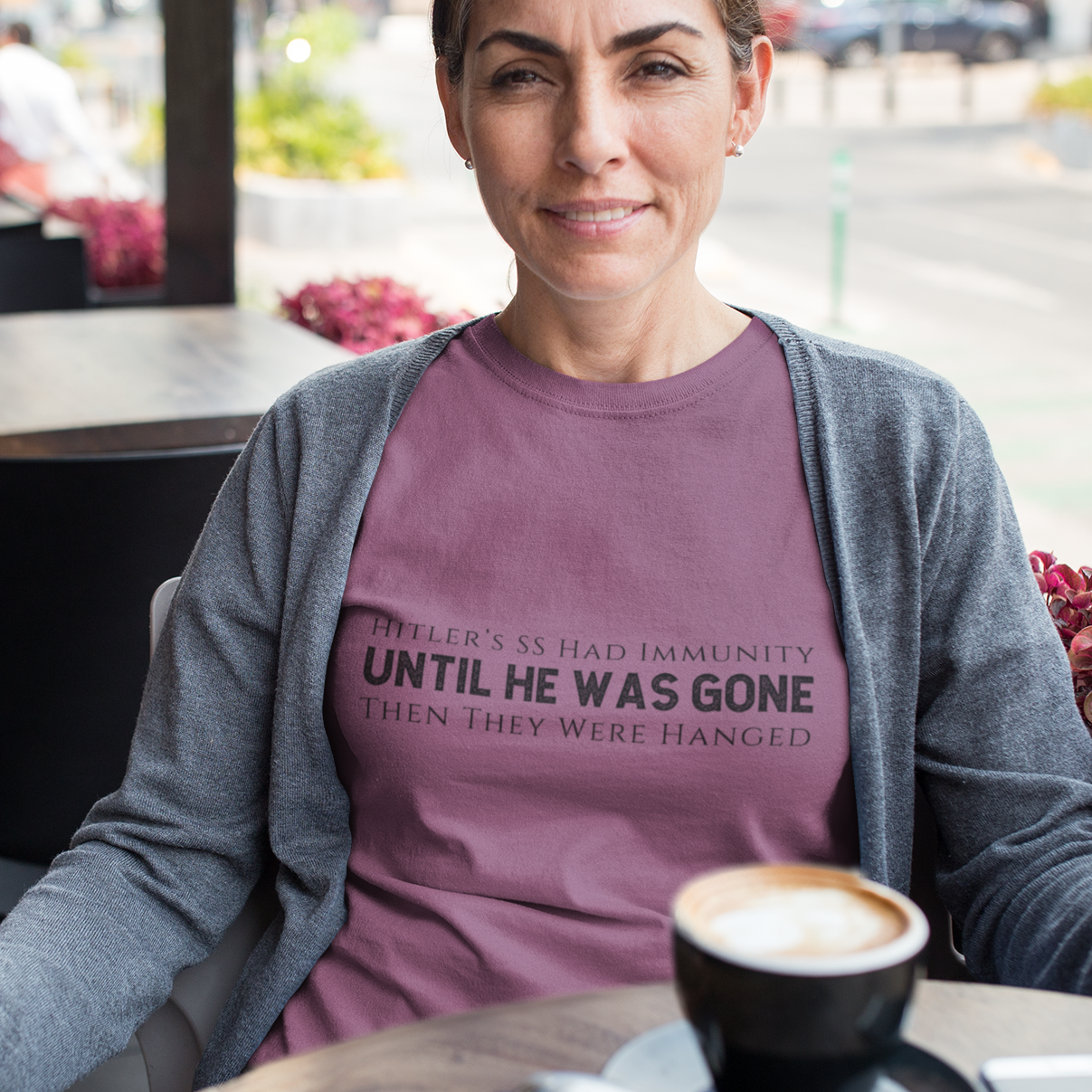 Hitler's SS had Immunity Until He Was Gone T-Shirt Protest Trump's ICE Tee