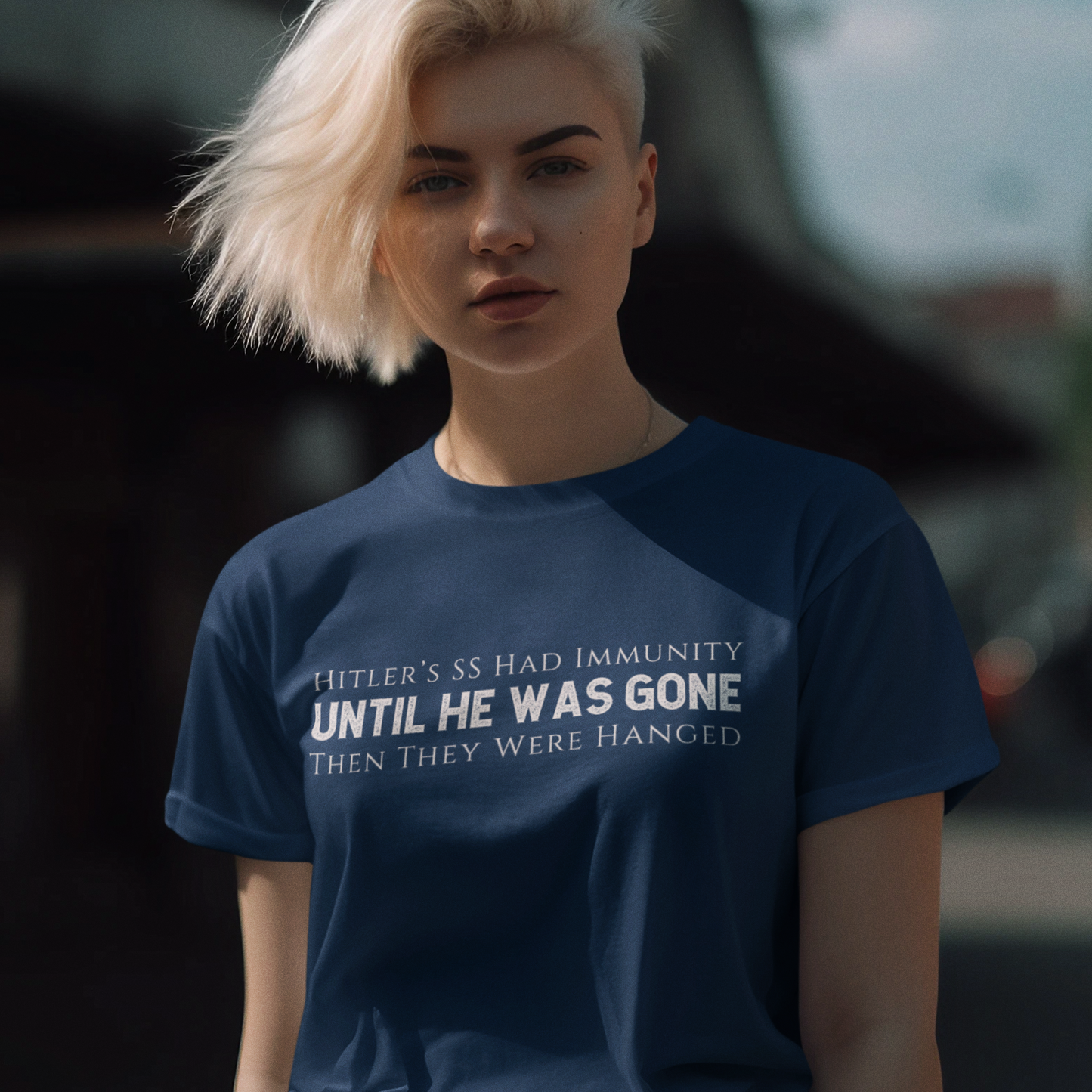 Hitler's SS had Immunity Until He Was Gone T-Shirt Protest Trump's ICE Tee