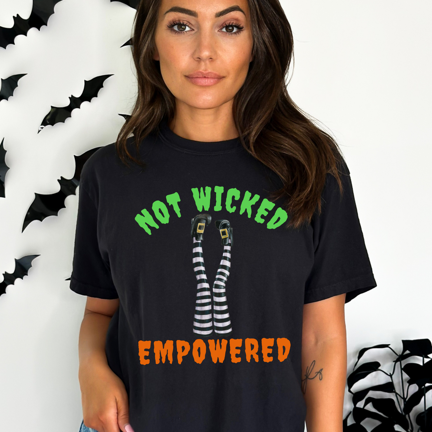 Not Wicked, Empowered Halloween Women's Rights T-Shirt