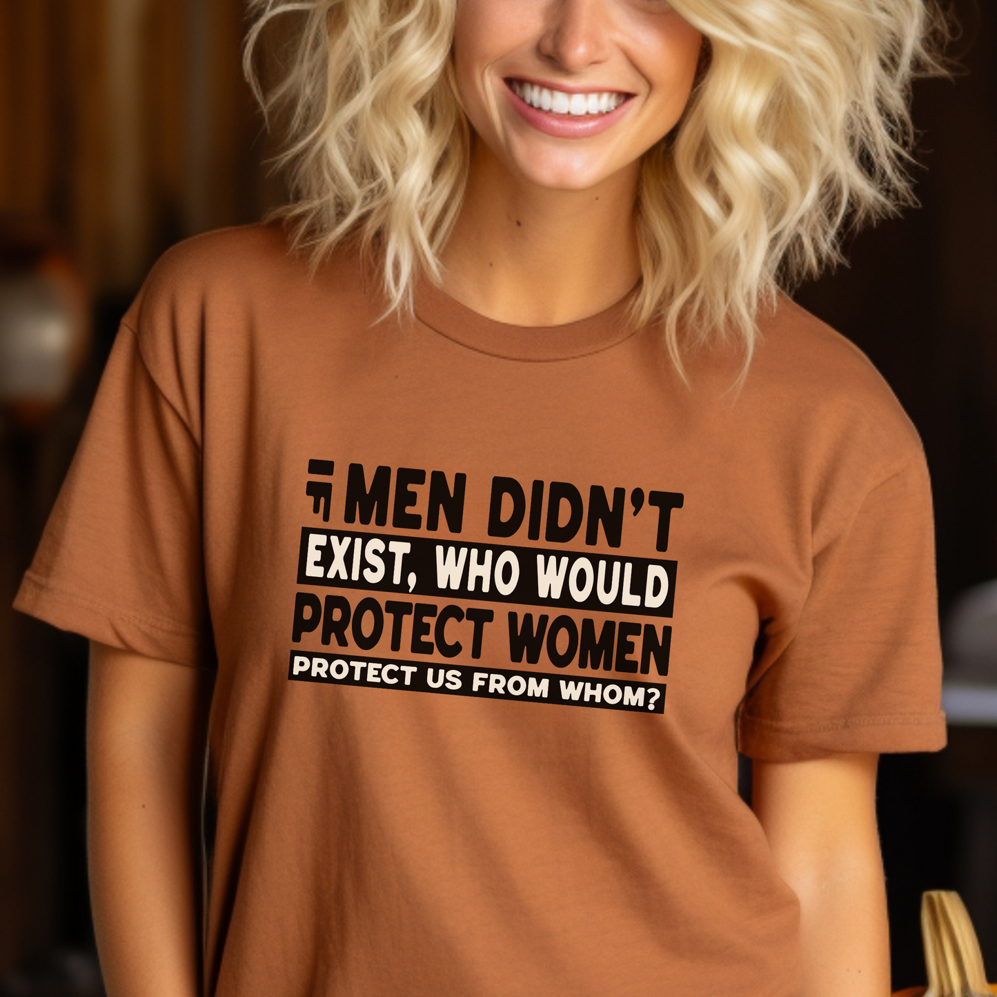If Men Didn't Exist Feminist Comfort Colors T-Shirt